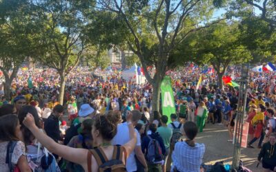 Attending World Youth Day in Lisbon, Portugal